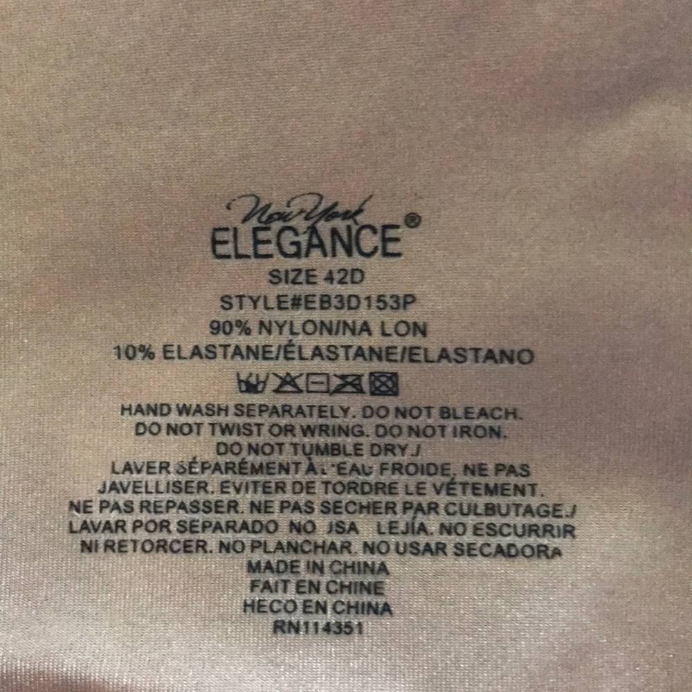 New York Elegance Bra